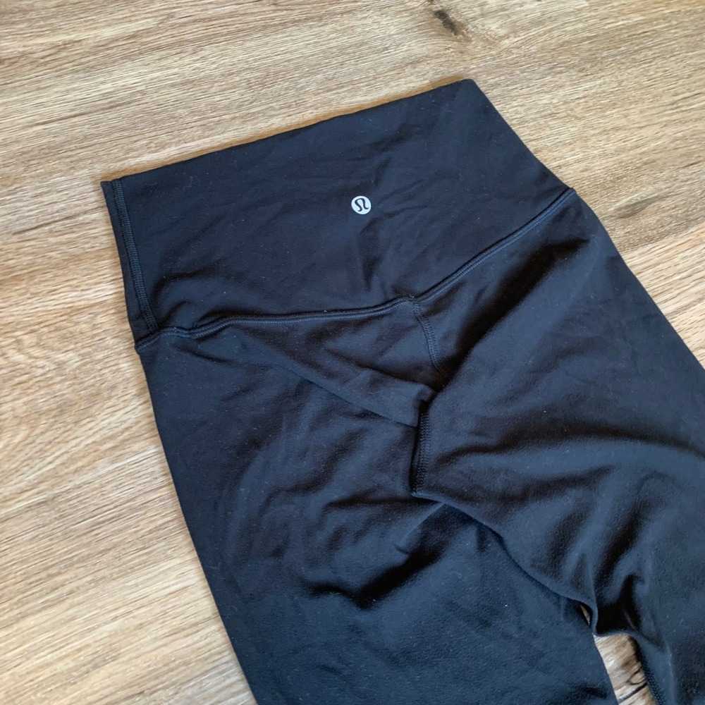 Lululemon Align High-Rise Pant 25 Black Nulu Yoga Leggings Size 4